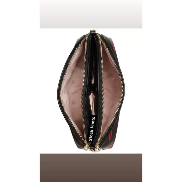 Kate Spade Spencer Kisses Double-zip Dome Crossbody - Picture 3 of 8